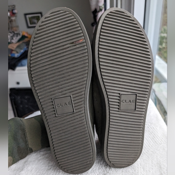 Men's CLAE X March LA.B 'Olive Suede' - Size 8.5 - Picture 6 of 7